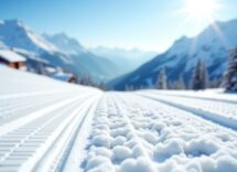 Elsa Tänglander in azione nel biathlon e sci di fondo