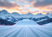 Salto con gli sci durante la Coppa del Mondo a Ruka