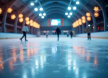 Pattinatori artistici in azione durante GalAppennino