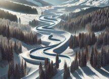 Hanna Öberg durante un allenamento con infortunio al ginocchio