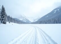 Atleti italiani in azione nelle gare di sci di fondo e biathlon