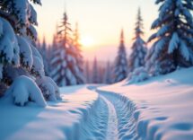 Kristine Stavås Skistad in azione nello sci di fondo