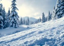 Martina Di Centa in azione sulla neve dopo l'intervento