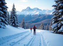 Niklas Hartweg durante la sua riabilitazione per il biathlon