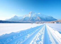 Sciatori partecipano alla Nordenskiöldsloppet in Svezia