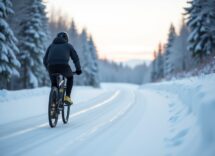 Atleta di paraciclismo in azione, simbolo di forza e determinazione