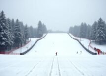 Atleti in azione durante i preparativi a Lillehammer