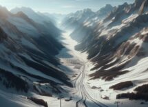 Atleti italiani si preparano per competizione di sci alpinismo