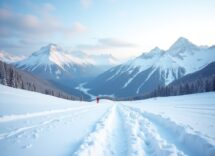 Atleti in allenamento per la stagione invernale di salto