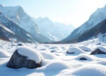 Squadre nazionali di sci alpinismo in azione in Italia