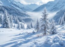 Sciatori norvegesi e svedesi in competizione durante una gara