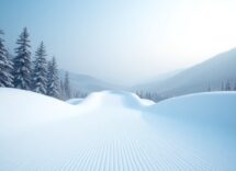 Atleta in azione durante una gara di snowboard cross in Italia