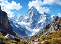 Panorama montano europeo in diverse stagioni