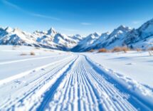 Einar Hedegart in azione durante una gara di sci di fondo