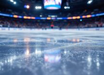 Pattinatori artistici in azione alle finali di Grenoble