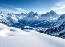 Atleti in azione durante una gara di snowboard cross