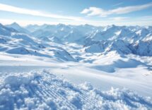 Panorama di Livigno in preparazione per le Olimpiadi 2026