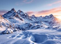 Atleti in azione alle Olimpiadi invernali di Milano-Cortina