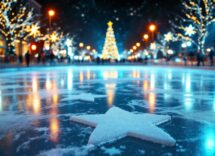 Pista di pattinaggio a Brindisi durante le festività natalizie