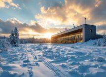 Atleti al poligono di Holmekollen durante la riapertura