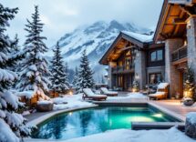 Rituali di benessere in una Spa di montagna con vista panoramica
