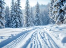 Martin Uldal festeggia la sua vittoria nel biathlon