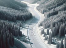 Atleti in azione durante il biathlon a Oberhof