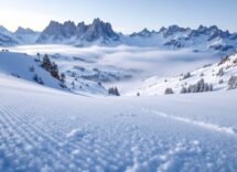 Atlete pronte per la Coppa del Mondo di sci a Cortina d'Ampezzo