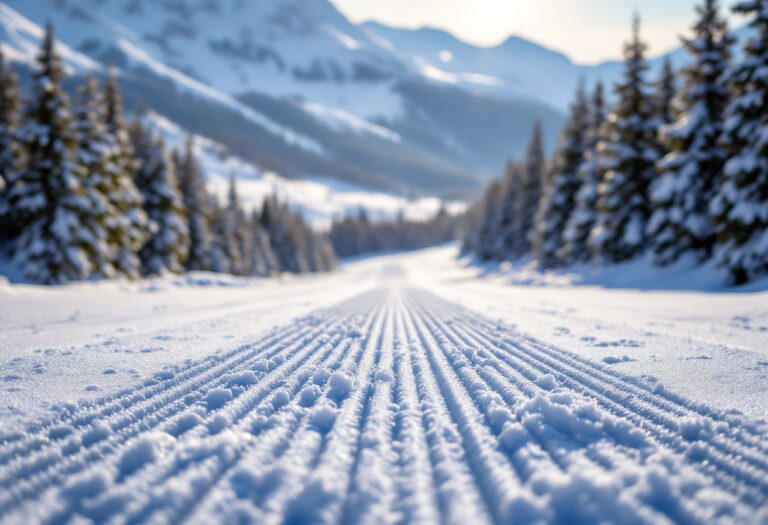 Atleti in azione durante una gara di biathlon ad Anterselva