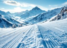 Giovani sciatori partecipano all'Energiapura Series 2025