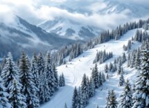 Heidi Weng in azione durante i Mondiali di sci a Trondheim