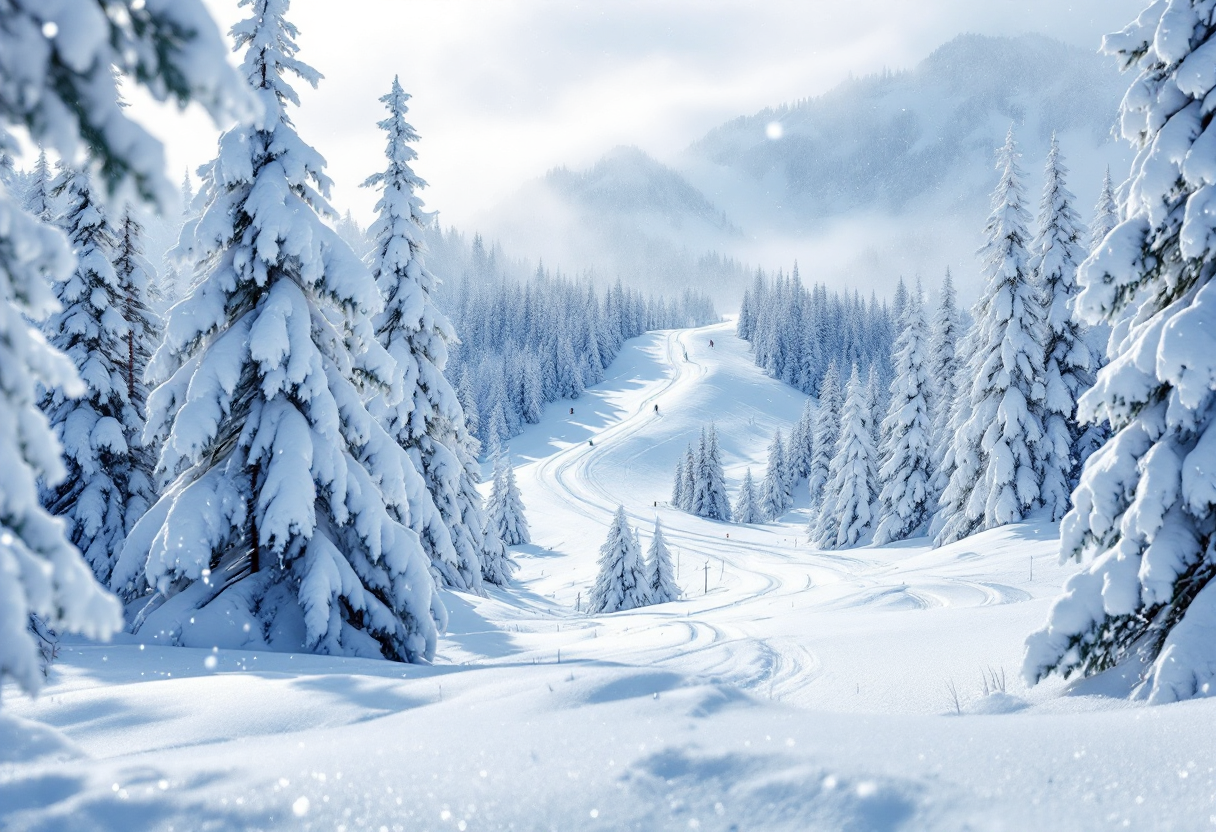 Johannes Thingnes Boe in azione durante una gara di biathlon