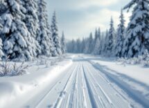 Jonna Sundling in azione durante una gara di fondo