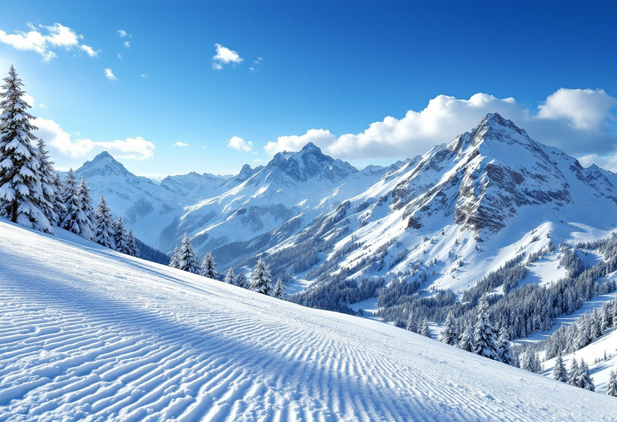 Marco Odermatt in azione durante il SuperG a Kitzbühel