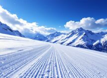 Mikaela Shiffrin in azione durante la Coppa del Mondo