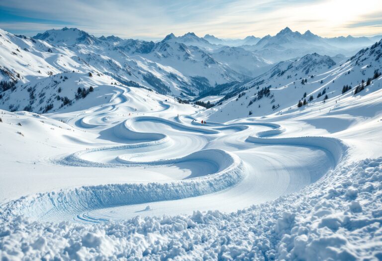 Atleta in azione durante una gara di snowboard cross negli USA
