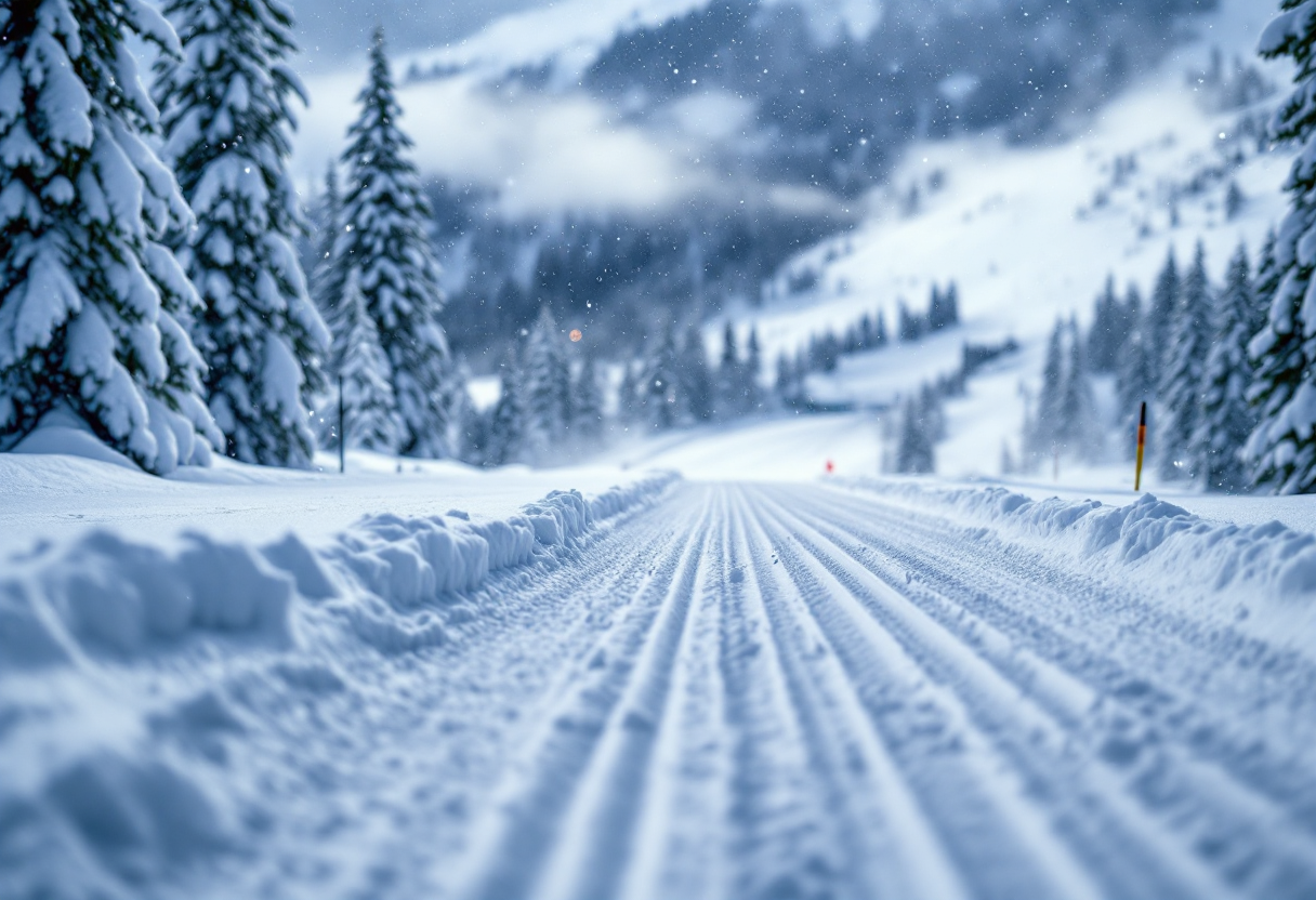 Sondre Slettemark durante la mass start a Jakuszyce
