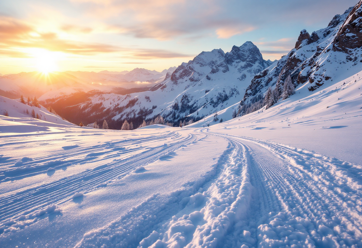 Atleti austriaci si preparano per i Mondiali di sci nordico