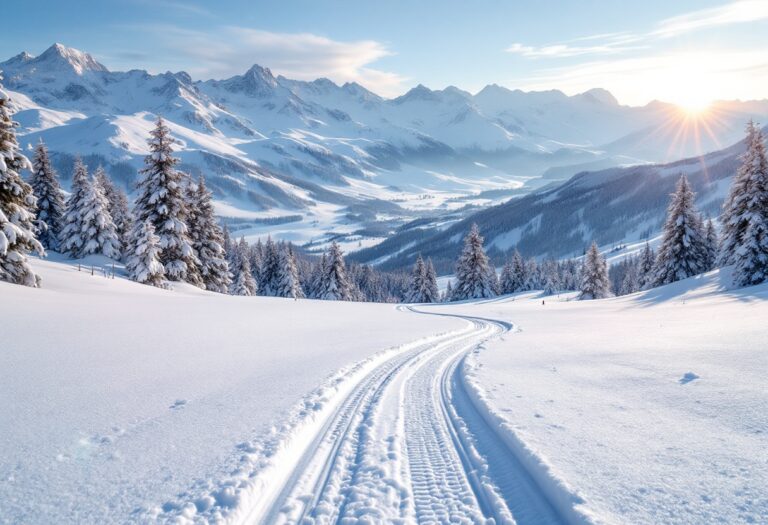 Atleti di biathlon in azione durante una competizione