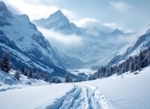 Atleti in azione durante una gara di biathlon in Val Ridanna
