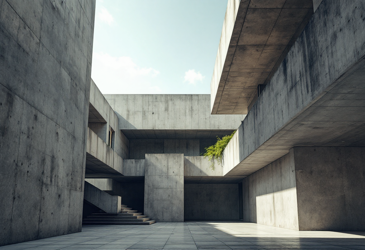 Esempio di architettura brutalista in un film moderno