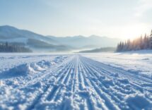 Atleti in azione ai Campionati Mondiali Juniores di Sci Nordico