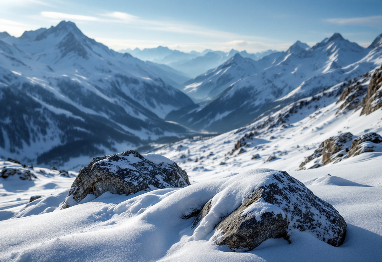Carnevale all'Alpin Arena Senales con costumi anni '70