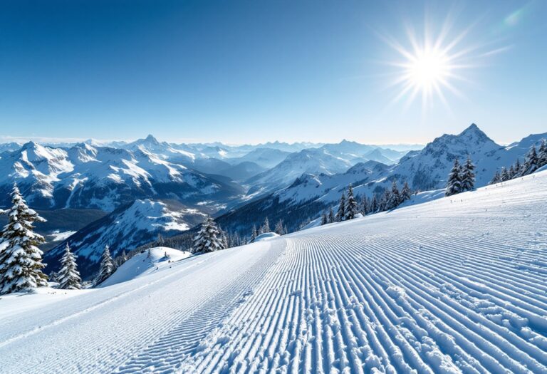 Dominik Paris in azione durante la discesa a Crans Montana