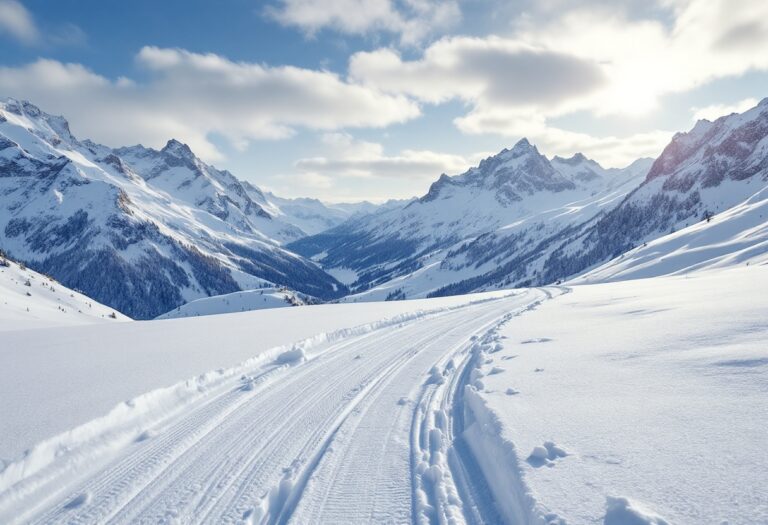 Atleta in azione durante una gara di snowboard cross