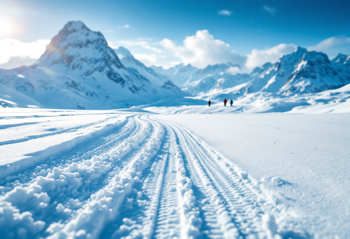 Flora Tabanelli in azione durante il Big Air di Aspen