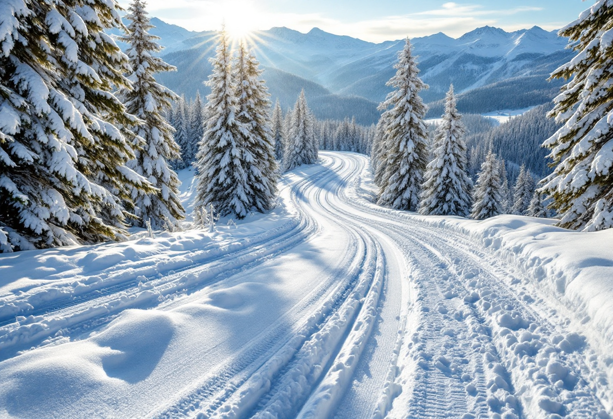 Atleti italiani festeggiano l'argento nel biathlon