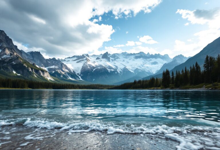 Vista panoramica dei laghi del Trentino-Alto Adige