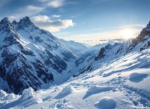 Lara Colturi in azione sulle piste da sci