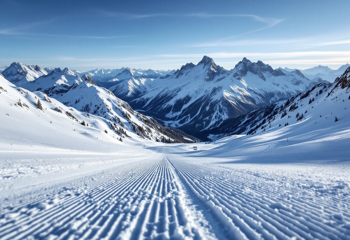 Atlete in gara nella 15 km femminile ai Mondiali di Lenzerheide 2025